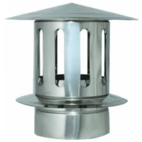 Καπέλο Καμινάδας Αντιανεμικό Fil-Top Inox