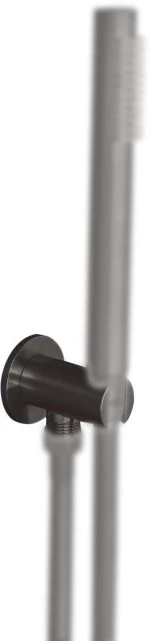 Παροχή Νερού με Στήριγμα Τηλεφώνου AISI316 Inox PVD Black Brushed