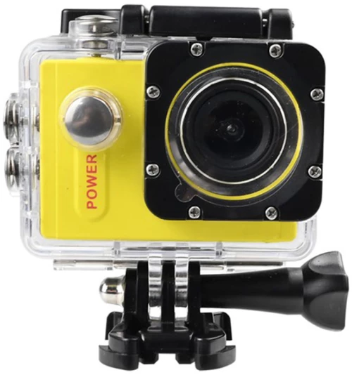 Waterproof action camera ECM-SJ4000W4B  12 Mp  Full HD  140°  Blue - 91069