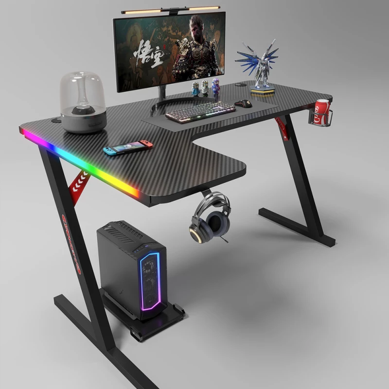 Gaming desk No brand P201  4 in 1  RGB  Black - 74003
