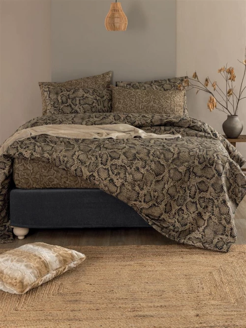 Σετ σεντόνια Φανελένια Palamaiki FB0243 - Μονό λάστιχο110 x 200