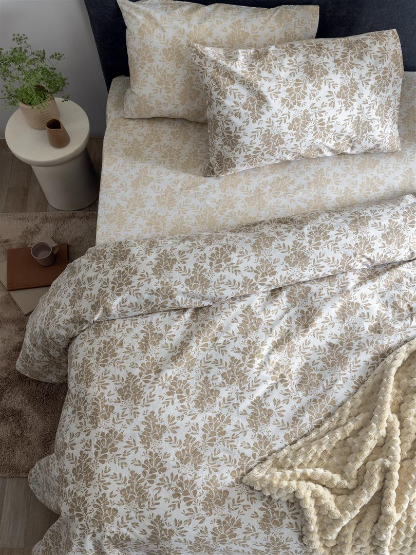 Σετ Σεντόνια Palamaiki FL6279 Βαμβακερά              - Υπέρδιπλο 240 x 260