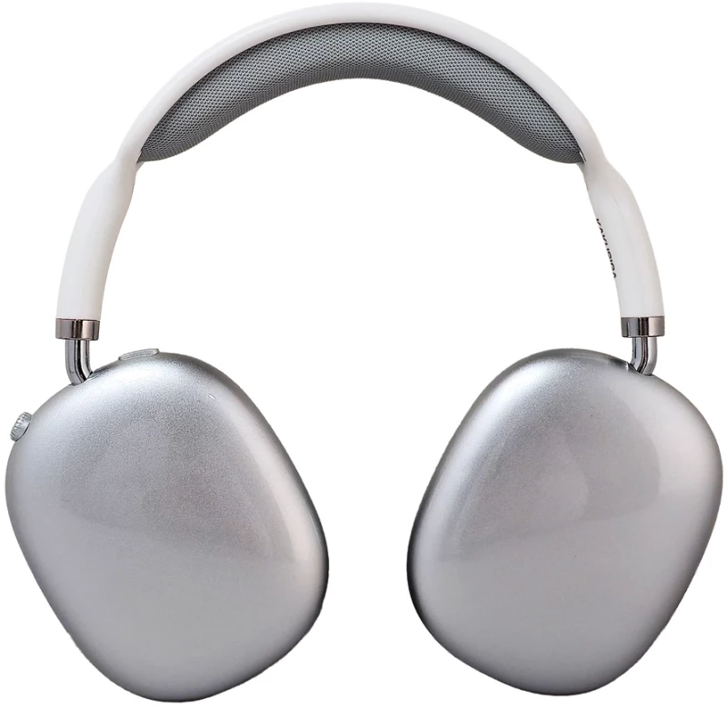 KAKUSIGA headphones KSC-1466, ασύρματα & ενσύρματα, micro SD, 40mm, 400mAh, ασημί