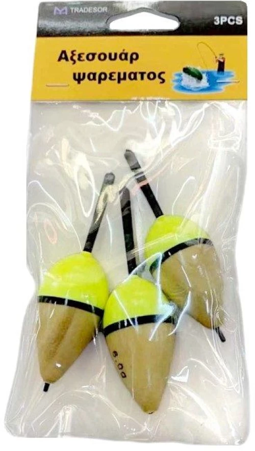 Φελλοί ψαρέματος - 3g - 3pcs - 831388