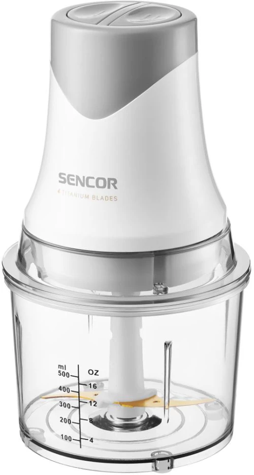 Πολυκόπτης Multi Sencor SCB 3000WH 400W με Δοχείο 1L και Διπλές Λεπίδες
