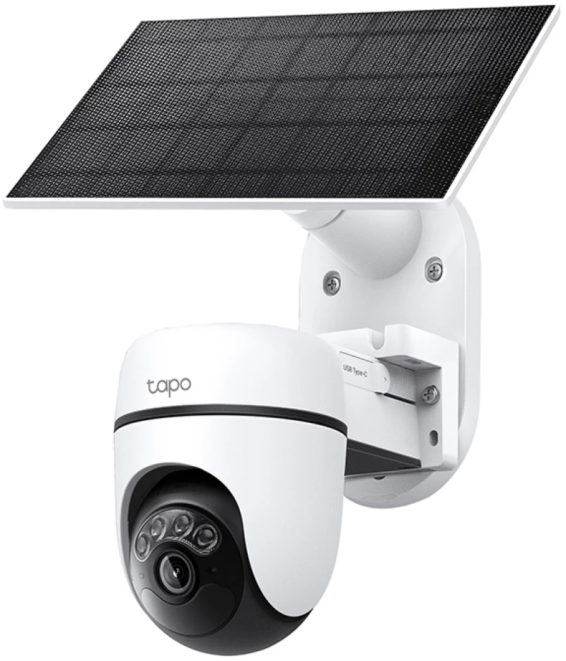 TP-LINK smart ηλιακή κάμερα Tapo C610 KIT, 2K/3MP, WiFi, PTZ, SD, IP65, EU/1.0