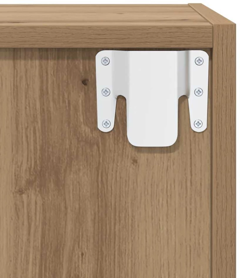 vidaXL Σετ επίπλου τηλεόρασης 4 pcs Artisan Oak 37 x 37 x 72 εκ