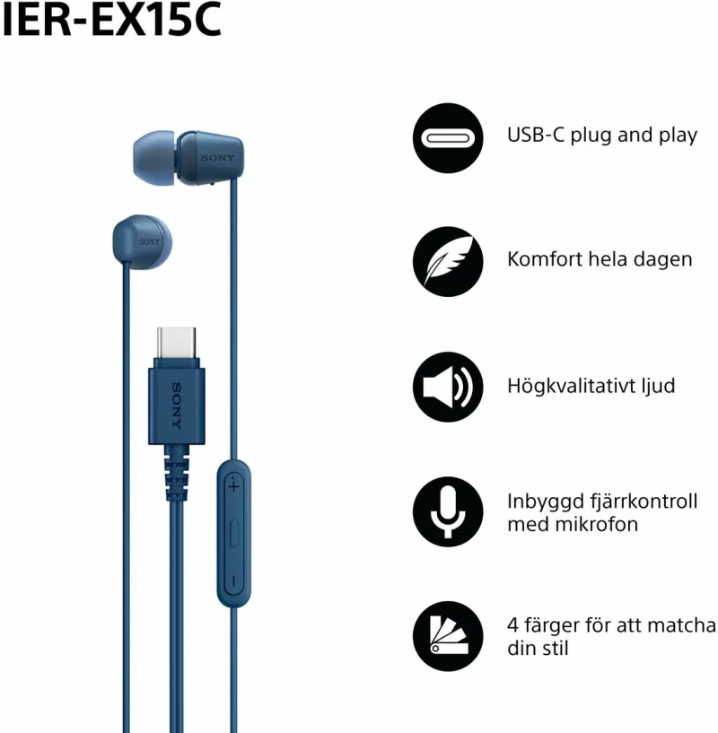 Ακουστικά Sony IEREX15CL