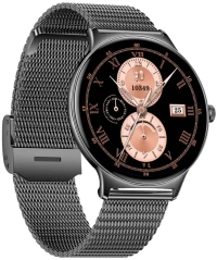 Colmi V89 smartwatch (ατσάλινο μαύρο)