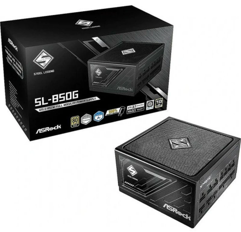 Τροφοδοσία Ρεύματος ASRock 90-UXS085-GFEAAA 850 W 80 Plus Gold