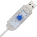 vidaXL Χριστουγεννιάτικο Δέντρο με 160 LED Θερμό λευκό 150 cm PET