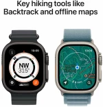 Smartwatch Apple Μαύρο 49 mm