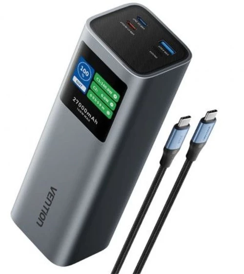 Powerbank Vention FKEH0 Γκρι