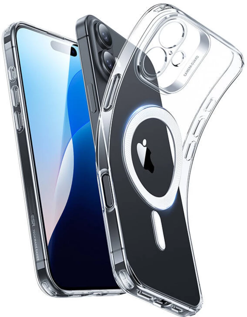 Zero Clear Case (HaloLock) ESR case for iPhone 16 Plus (clear)