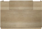 Γραφείο reception Lotus pakoworld σε χρώμα φυσικό 200x70x110εκ