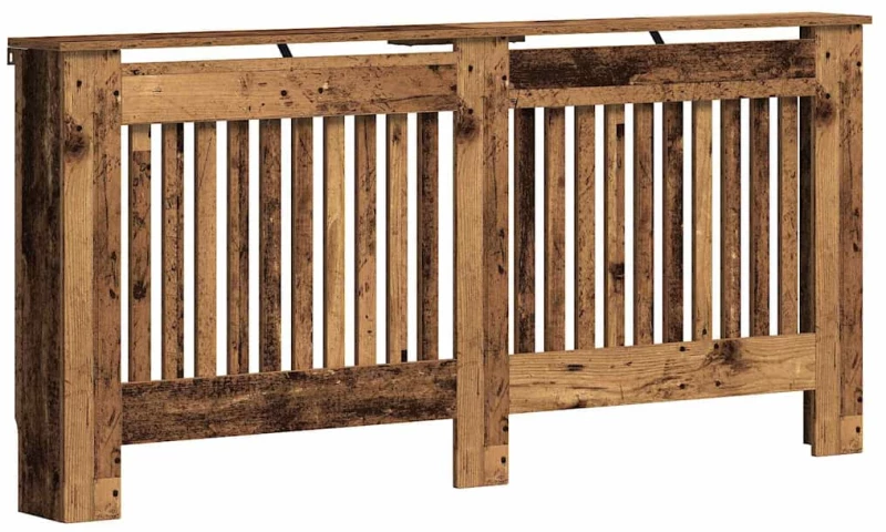 vidaXL Καπάκι Καλοριφέρ Παλιό Ξύλο 172 x 19 x 81,5 cm