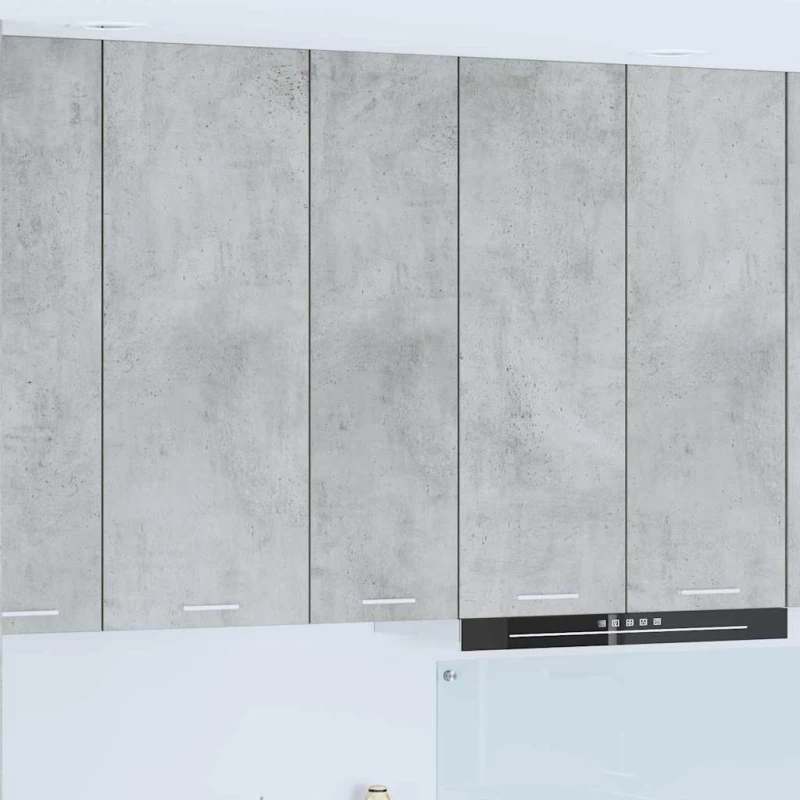 vidaXL Κρεμαστό ντουλάπι Riga Σκυρόδεμα Γκρι 30 x 31 x 100 εκ.