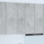 vidaXL Κρεμαστό ντουλάπι Riga Σκυρόδεμα Γκρι 30 x 31 x 100 εκ.