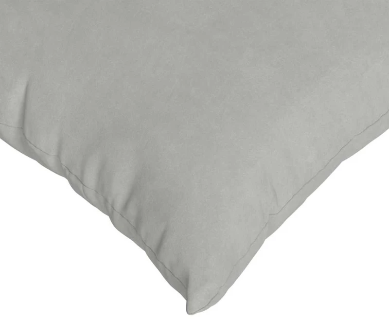 vidaXL Μαξιλάρι Καναπέ 2 pcs Ανοιχτό γκρι 50 x 30 cm ύφασμα