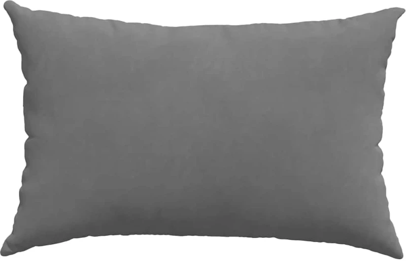 vidaXL Μαξιλάρι Καναπέ 2 pcs Σκούρο Γκρι 60 x 40 cm ύφασμα