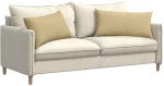 vidaXL Μαξιλάρι Καναπέ 2 pcs Γκρι Πράσινο 80 x 40 cm