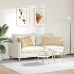 vidaXL Μαξιλάρι Καναπέ 2 pcs Γκρι Πράσινο 80 x 40 cm