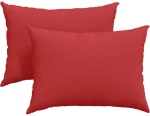vidaXL Μαξιλάρι Καναπέ 2 pcs Κόκκινο 70 x 50 cm ύφασμα
