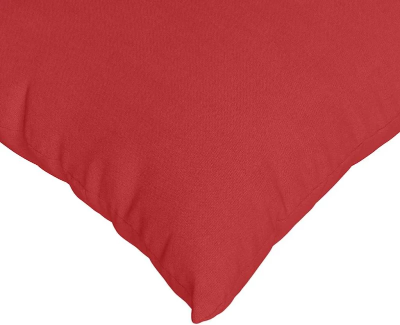 vidaXL Μαξιλάρι Καναπέ 2 pcs Κόκκινο 70 x 50 cm ύφασμα