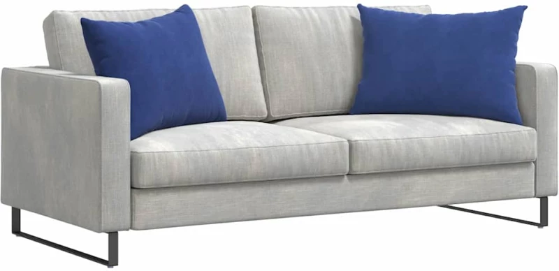 vidaXL Μαξιλάρι Καναπέ 2 pcs Μπλε Αστυνομίας 70 x 50 cm