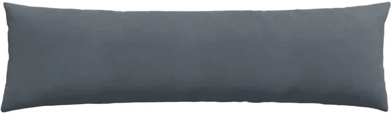 vidaXL Μαξιλάρι Καναπέ 2 pcs Σκούρο Γκρι 145 x 40 εκ.