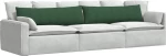 vidaXL Μαξιλάρι Καναπέ 2 pcs Σκούρο Πράσινο 145 x 40 εκ.