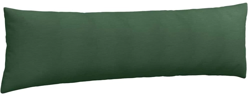 vidaXL Μαξιλάρι Καναπέ 2 pcs Σκούρο Πράσινο 145 x 40 εκ.