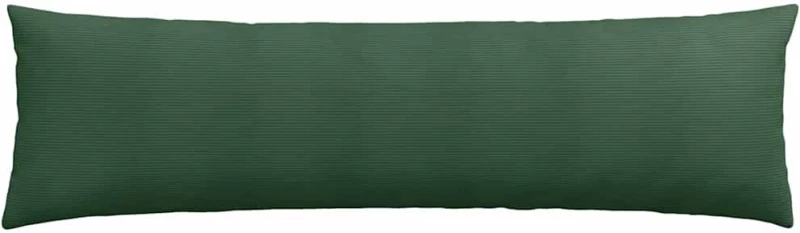 vidaXL Μαξιλάρι Καναπέ 2 pcs Σκούρο Πράσινο 145 x 40 εκ.