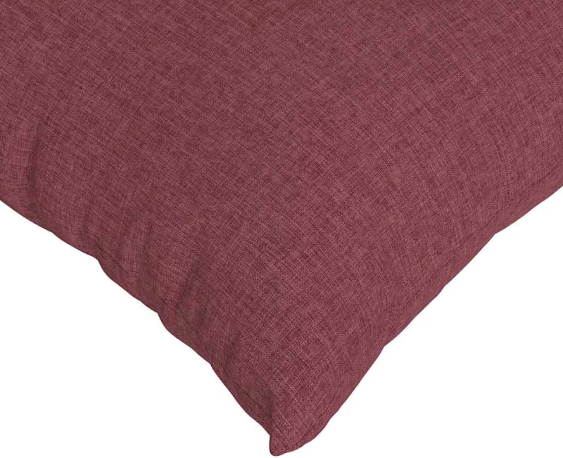 vidaXL Μαξιλάρι Καναπέ 2 pcs Κόκκινο 45 x 45 cm ύφασμα