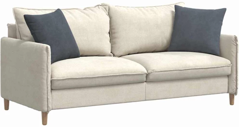 vidaXL Μαξιλάρι Καναπέ 2 pcs Σκούρο Γκρι 45 x 45 cm