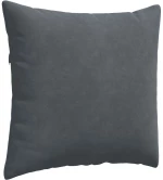 vidaXL Μαξιλάρι Καναπέ 2 pcs Σκούρο Γκρι 45 x 45 cm