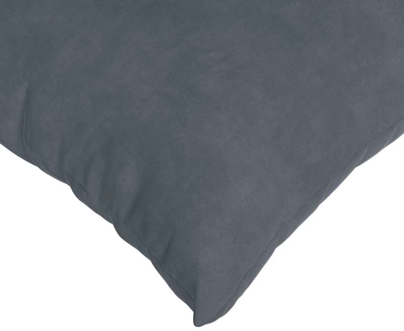 vidaXL Μαξιλάρι Καναπέ 2 pcs Σκούρο Γκρι 45 x 45 cm