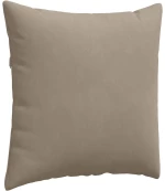 vidaXL Μαξιλάρι Καναπέ 2 pcs Taupe 60 x 60 cm ύφασμα