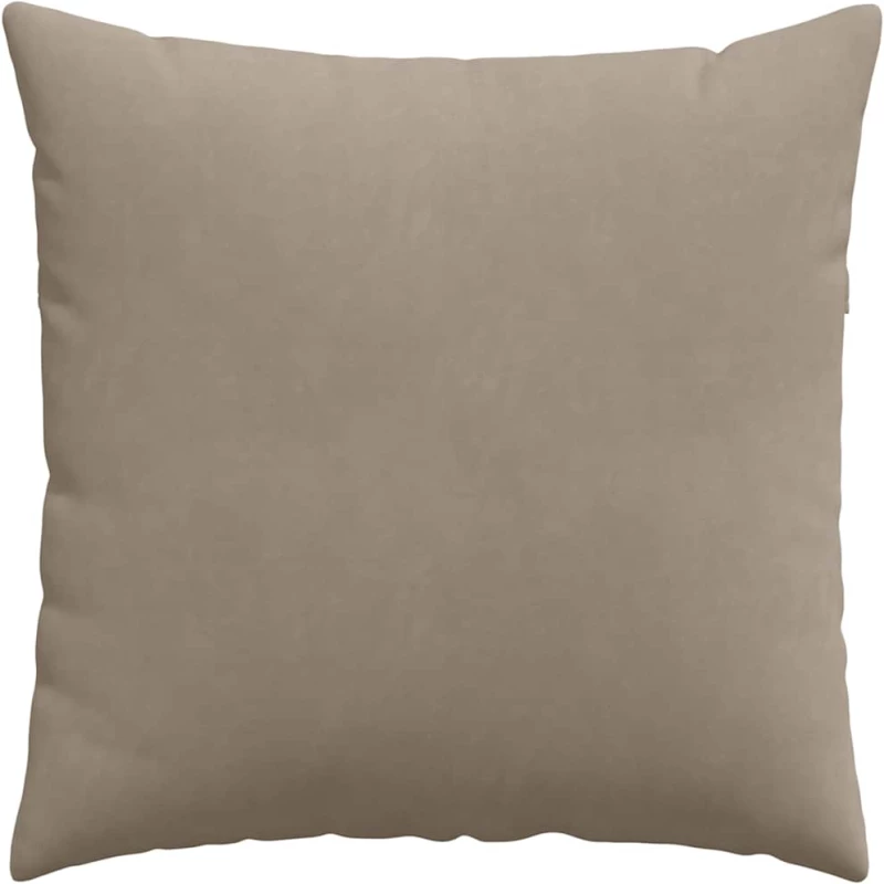 vidaXL Μαξιλάρι Καναπέ 2 pcs Taupe 60 x 60 cm ύφασμα
