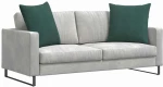vidaXL Μαξιλάρι Καναπέ 2 pcs Σκούρο Πράσινο 80 x 80 cm