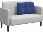 vidaXL Μαξιλάρι Πλάτης Μπλε Αστυνομίας 80 x 24 x 50 εκ Βελούδο