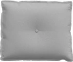 vidaXL Μαξιλάρι Πλάτης Σκίουρος Γκρί 60 x 19 x 50 εκ ύφασμα