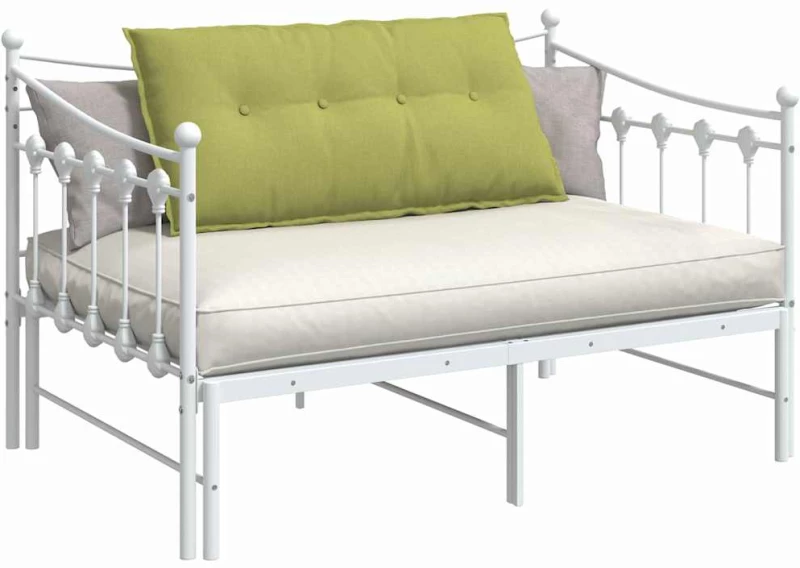 vidaXL Μαξιλάρι Πλάτης Ανοιχτό Πράσινο 100 x 19 x 50 εκ ύφασμα