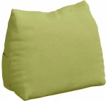vidaXL Μαξιλάρι Πλάτης Ανοιχτό Πράσινο 45 x 20 x 35 εκ. ύφασμα