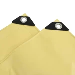 vidaXL Τέντα 650g / m² Μπεζ 1,5 x 6 m Καμβάς με επικάλυψη PVC