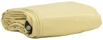 vidaXL Τέντα 650g / m² Μπεζ 5 x 6 m Καμβάς με επικάλυψη PVC