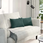 vidaXL Μαξιλάρι Καναπέ 2 pcs Σκούρο πράσινο 50 x 30 cm