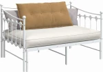 vidaXL Μαξιλάρι Πλάτης Καφέ 100 x 50 cm Υφασμάτινο Κορντουρά
