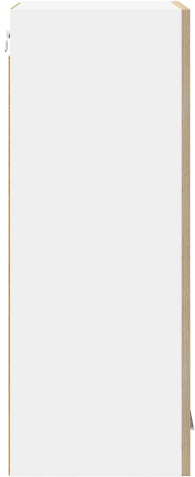 vidaXL Κρεμαστό ντουλάπι με πόρτα Riga Δρύς Sonoma 40 x 31 x 80 εκ.