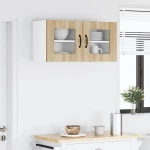 vidaXL Κρεμαστό ντουλάπι κουζίνας 2 pcs Δρύς Sonoma 40 x 31 x 40 εκ.